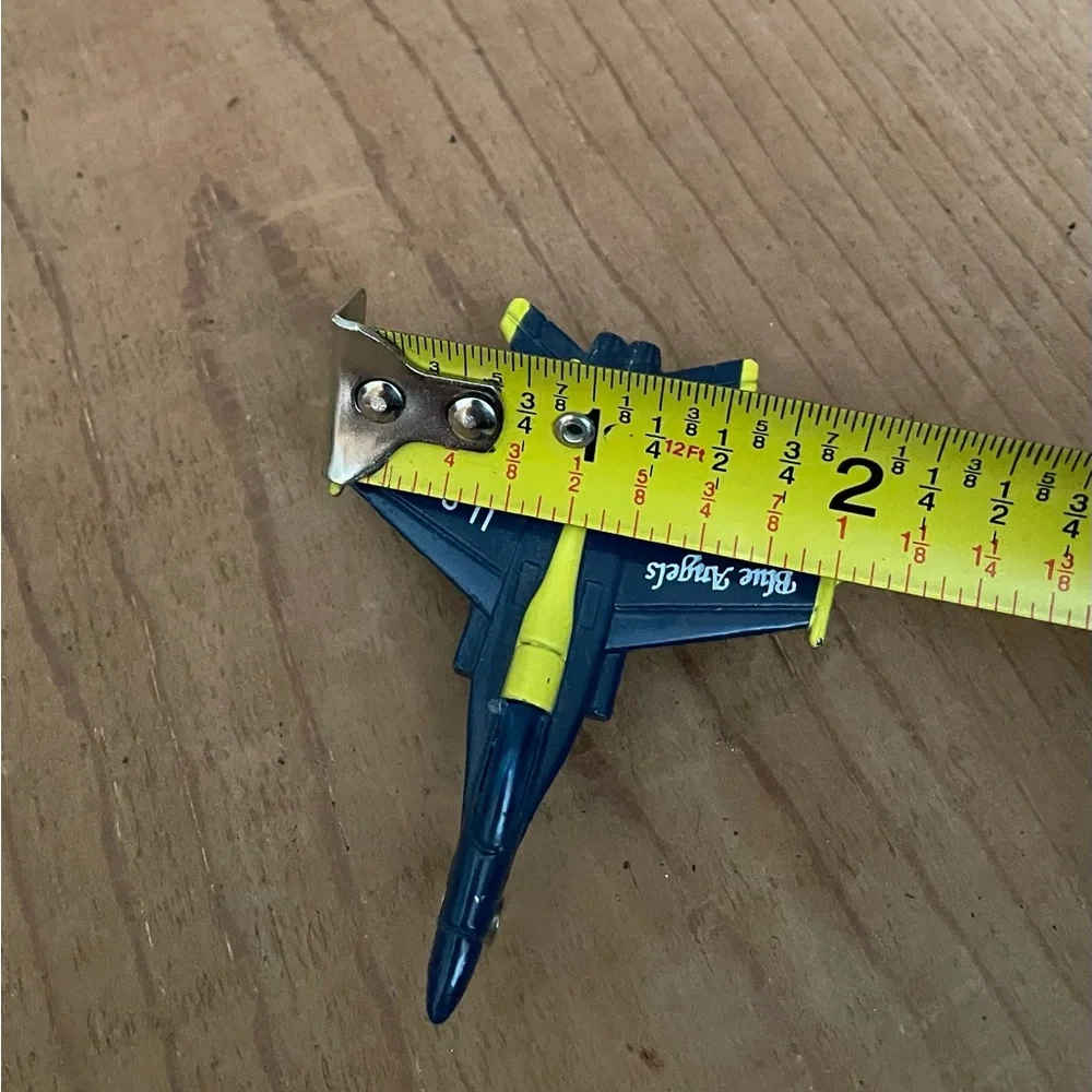 Vintage 1990s Blue Angels Diecast Jet Airplane US Air Force 2-3/4